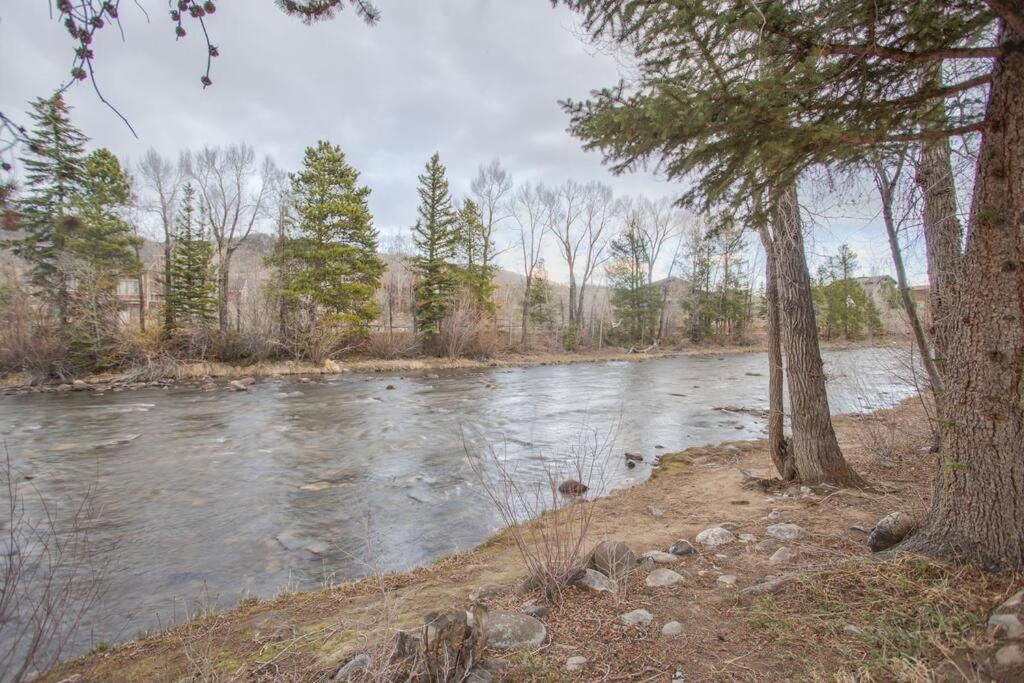 Cozy- Mountain Style - River View Apartment - Colorado シルバーソーン エクステリア 写真